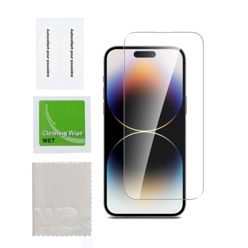 [WE009IPHONE15PLUS] WE verre trempé IPHONE 15 PLUS