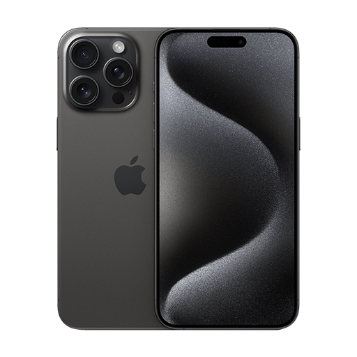 [appi15pm1tbbteu] Apple iPhone 15 Pro Max 1TB - Black Titanium