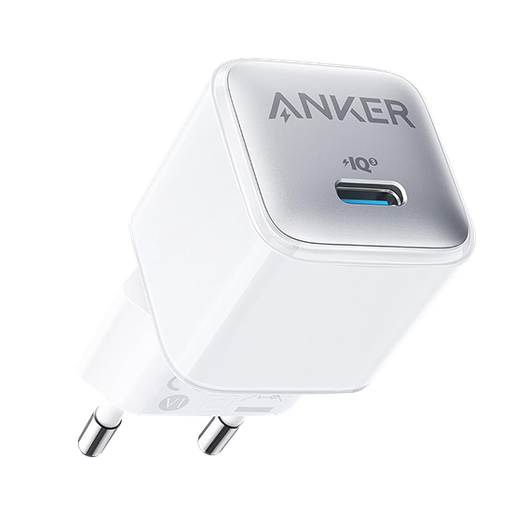 [194644125646] Anker 20W USB-C Power Adapter 511 - White