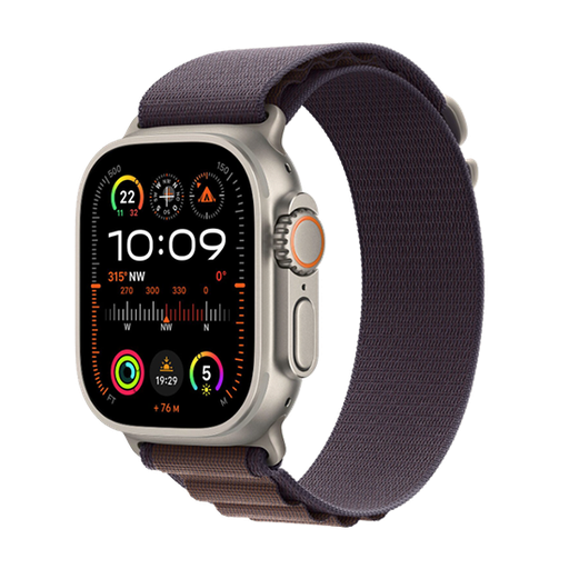 [MRER3FDA] Watch Apple Watch Ultra 2 LTE 49mm Titanium Case with Alpine Loop S - Indigo