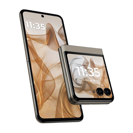 [840023261947] Motorola XT2453-1 Razr 50 5G Dual Sim 8GB RAM 256GB - Sand