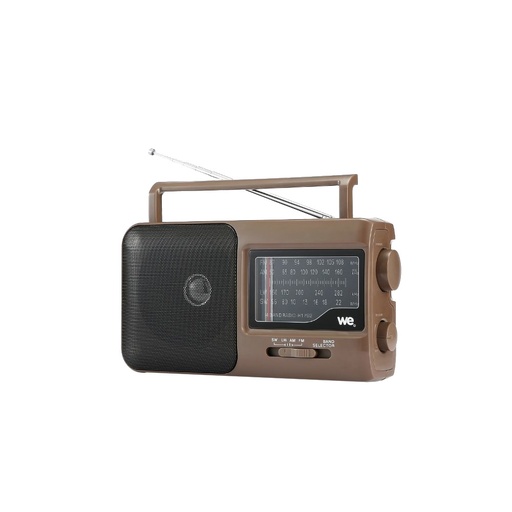 [WERADGOMA] Radio grandes ondes AM/FM/LW/SW,  Prise casque jack 3.5mm, poignée de transport