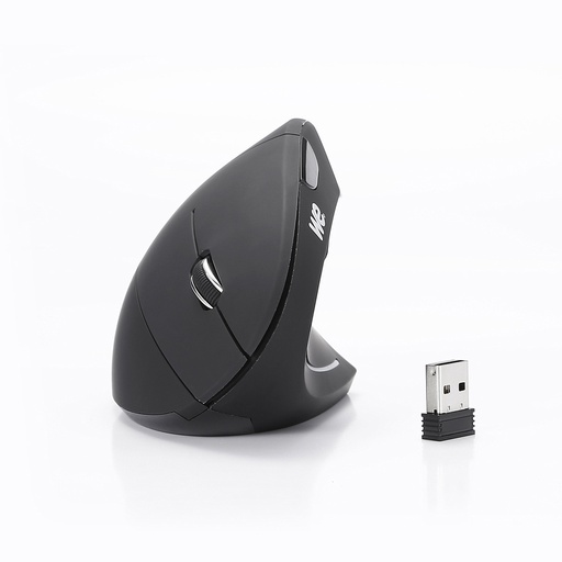 [WESOURERGOSFIL] Souris verticale WE sans fil 5 boutons et 1 molette DPI 800-1200-1600 noire