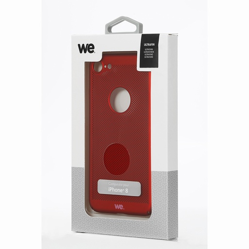 [WECOQGRII8RG] ***We Coque de protection OXYGENE APPLE IPHONE 7 / 8 / SE 2020 Rouge