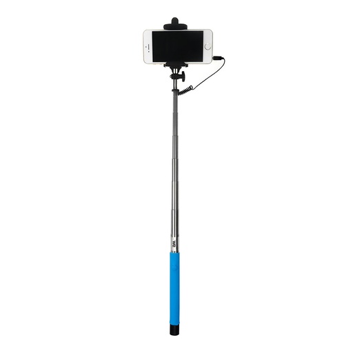 [WESELFIE100B] Bras Selfie bleu longueur: 22.5 à 100.5cm compatible IOS 4.0 / Android 3.0 Conne