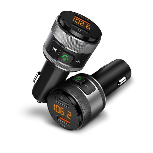 [WETRANSFMBT] Kit Bluetooth + tranmetteur FM Transfert appels et musique Deux ports USB Finiti