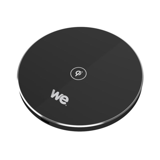 [WEINDUCUNIVB2] Chargeur à induction universel 10W Noir - Charge rapide 7.5W pour Apple et 10W p