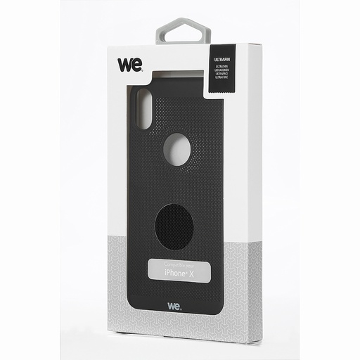 [WECOQGRIIXN] ***We Coque de protection OXYGENE APPLE IPHONE X / XS Noir