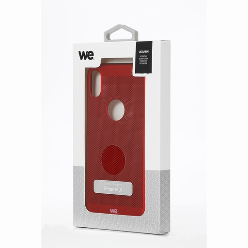 [WECOQGRIIXRG] ***We Coque de protection OXYGENE APPLE IPHONE X / XS Rouge