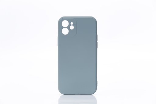[WECOQSOLIPHONE12G] ***We Coque de protection SILICONE APPLE IPHONE 12 Gris