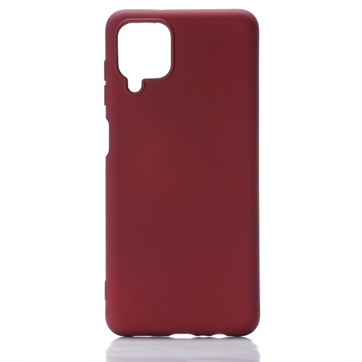 [WECOQSOLSAMA12BX] ***We Coque de protection SILICONE SAMSUNG GALAXY A12 Bordeaux