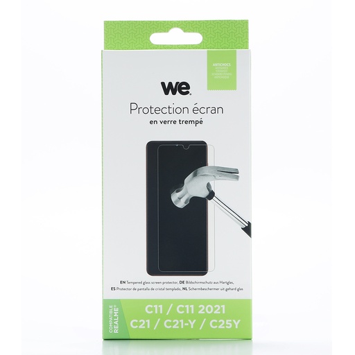 [WE009REALMEC11] ***WE Verre trempé REALME C11 / C11 2021 / C21 / C21-Y / C25Y