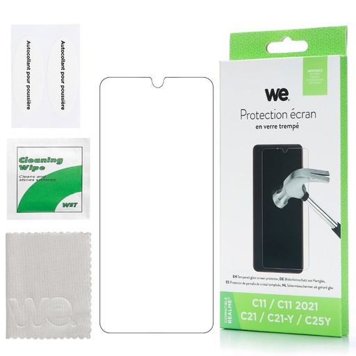 [WE009REALMEC21] ***WE Verre trempé REALME C21