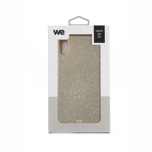 [WECOQPAII61OR] ***We coque de protection PAILLETTES APPLE IPHONE XR Or