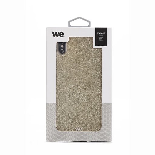 [WECOQPAII65OR] ***We coque de protection PAILLETTES APPLE IPHONE XS MAX Or