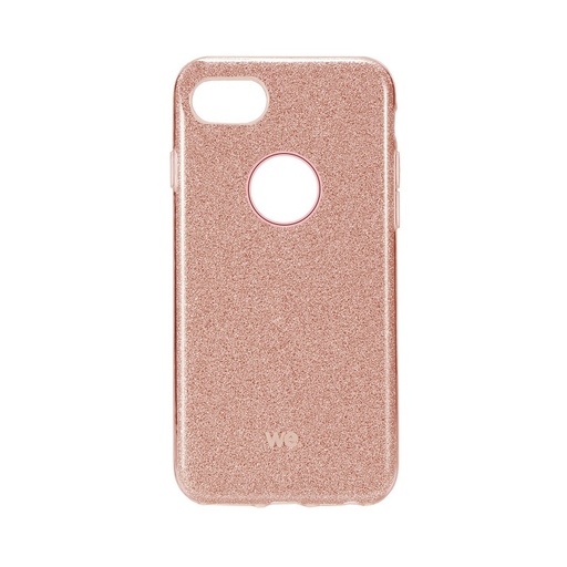 [WECOQPAII8RO] ***We coque de protection PAILLETTES APPLE IPHONE 6 / 6S / 7 / 8 / SE 2020 Rose
