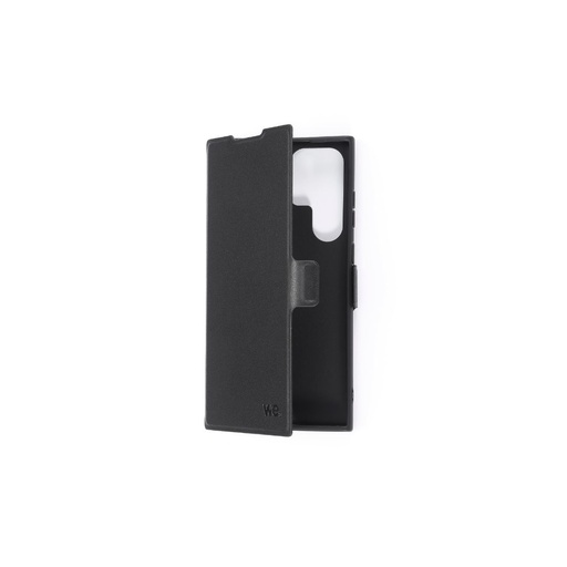 [WEFOLIOAIMSAMS23ULTR] ***WE Etui folio FERMETURE AIMANTEE SAMSUNG GALAXY S23 ULTRA Noir