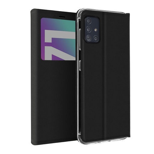 [WEFOLIOCLASSA71] ***WE Etui folio CLASSIQUE SAMSUNG GALAXY A71 Noir