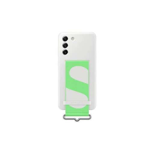 [EF-GG990TWEGWW] Galaxy S21Fe Coque Silicone avec lanière Blanc SAMSUNG - EF-GG990TWEGWW