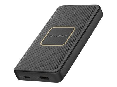 [78-80639] OtterBox Power Bank Induction 10K MAH USB A&C 18W USB-PD + WIRELESS 10W - black