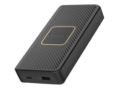 [78-80640] OtterBox Power Bank Induction 15K MAH USB A&C 18W USB-PD + WIRELESS 10W - black