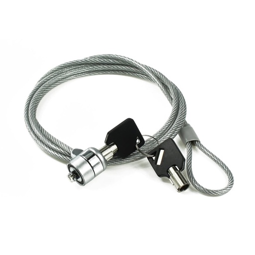 [0-CABANTIVOL] C ble antivol en alliage de zinc Longueur de c ble : 1m80 Diamètre de c ble : 5m