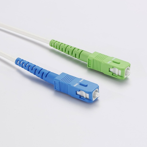 [D2FOPTAPCUPC1000B] C ble Fibre optique pour box Free - 10M blanc