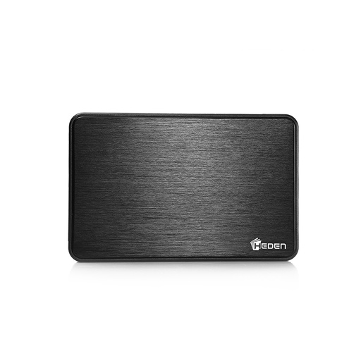 [0-BEHED25USB3] Boitier externe HEDEN 2.5' pour DD SATA, sortie USB 3.0 sans vis NOIR