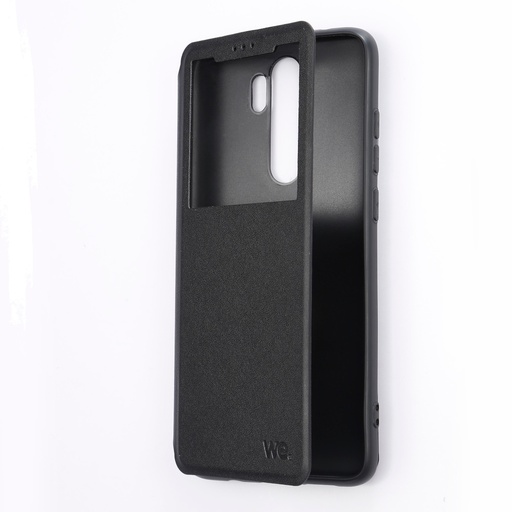 [WEFOLIOCLASSREDNOTE8PRO] ***WE Etui folio CLASSIQUE XIAOMI REDMI NOTE 8 PRO Noir
