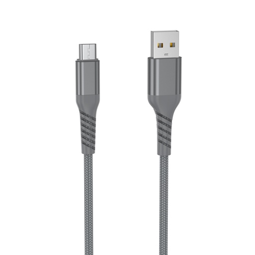 [WEUSBMICROKEV100] C ble USB/Micro-USB m le/m le avec cordon en nylon + kevlar 400D - 1m