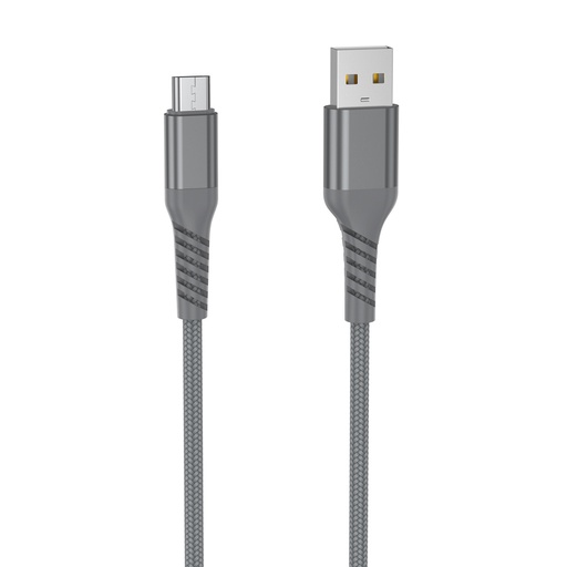 [WEUSBMICROKEV200] C ble USB/Micro-USB m le/m le avec cordon en nylon + kevlar 400D - 2m