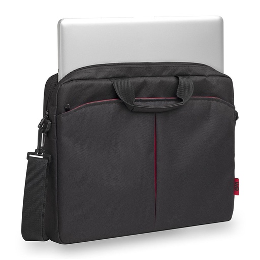[SAC CC17R] Classic We sacoche pour ordinateur portable 17,3'' Noir et rouge