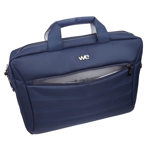 [SAC D15B2] SACOCHE WE 15,6, NYLON, BLEU DESIGN WE V2