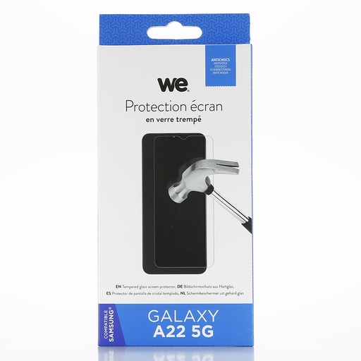 [WE009SAMA225G] ***WE verre trempé SAMSUNG A22 5G