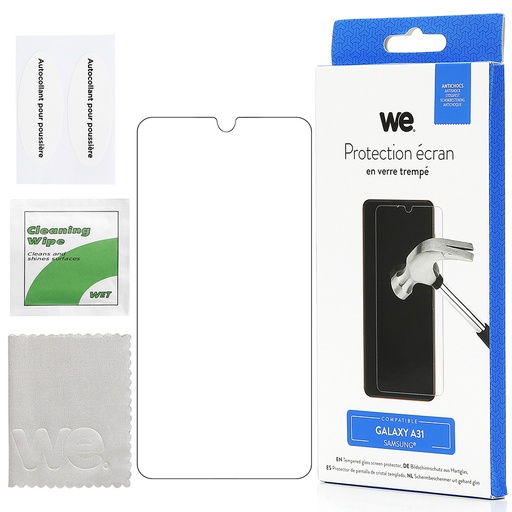 [WE009SAMA31] ***WE Verre trempé SAMSUNG GALAXY A22 4G / A31 / A32 4G / A33 5G