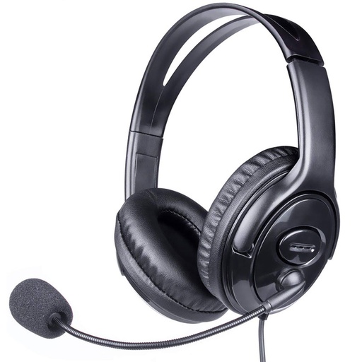 [WECASFILJKUSB] Casque micro WE filaire, JK+USB micro pivotant,arceau réglab connecteur jack 3.5