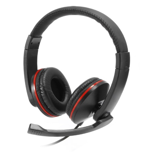[WECASFILMIC] Casque micro filaire, arceau réglab micro pivotant, double connecteur jack 3.5mm