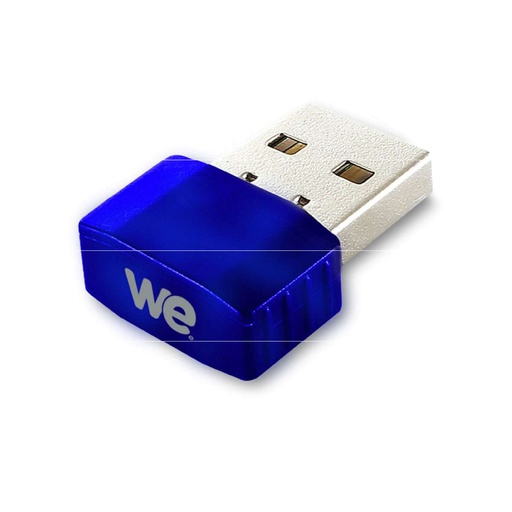 [WECLW600USB] CLE WIFI AC600 DUAL BAND en taille nano, USB 2.0 150Mb/s en 2.4G, 433Mb/s en 5G