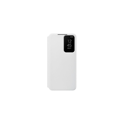 [EF-ZS901CWEGEW] Galaxy S22 Smart Clear View Cover Blanc SAMSUNG - EF-ZS901CWEGEW