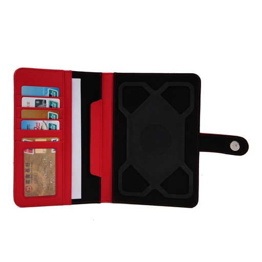 [SAC H720 TPUR] ***H-720 TPU Rouge Housse Universel pour tablette 7' Attaches en silicone ajusta