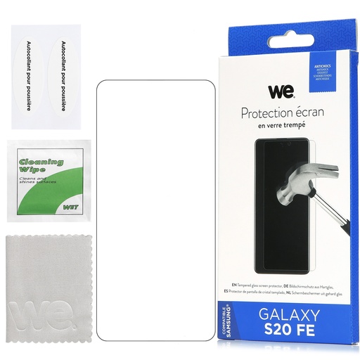 [WE009SAMS20FE] ***WE Verre trempé SAMSUNG GALAXY S20 FE