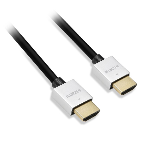 [D2HDMI150UF] C ble HDMI 2.0 ultra fin 1.5m noir