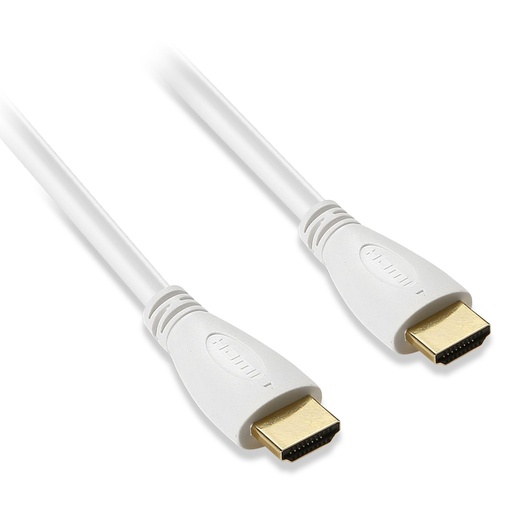 [D2HDMI300B] C ble HDMI m le/m le blanc 3M