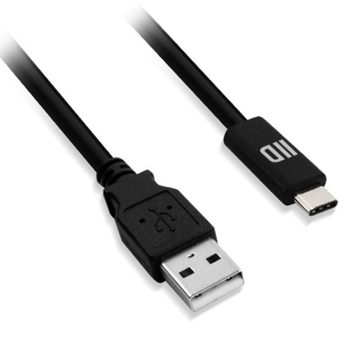 [D2USBCUSBM100] C ble USB-C 2.0/USB A m le 1m - noir new connecteur tablette/smartphone