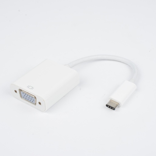 [D2USBCVGAADP] Adaptateur USB-C m le /VGA femelle Connecrteurs en nickel Pour Macbook et PC Plu