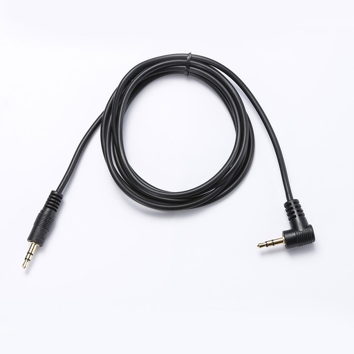 [D2JK150COUD] C ble Jack 3.5mm m le coudé 1.50 m Fiches Or