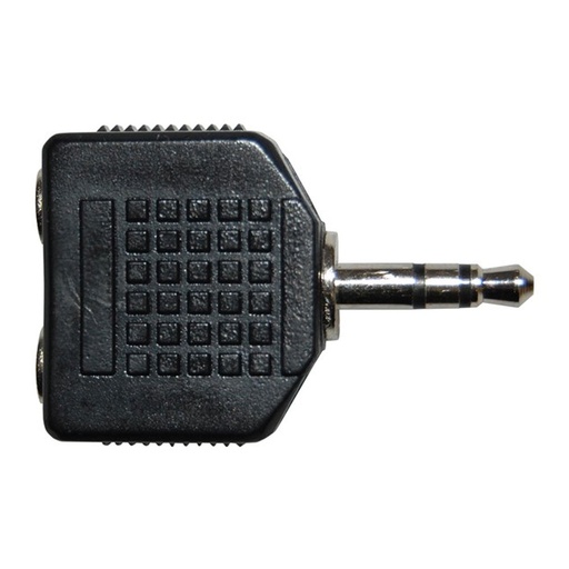 [D2JK2F1M] Adaptateur 2 Jack 3.5mm femelle Jack 3.5mm m le