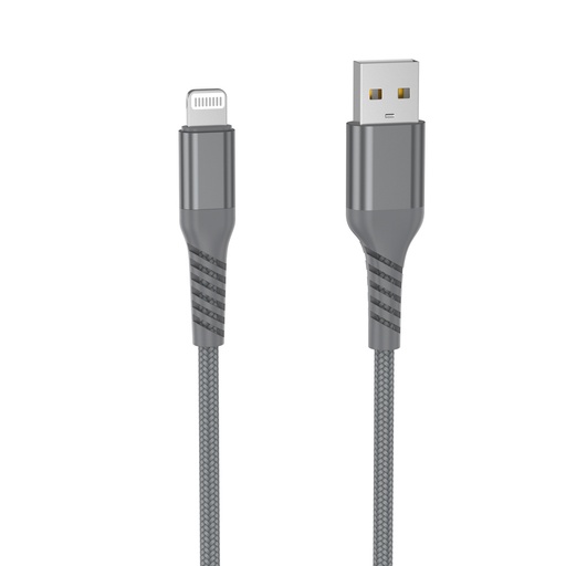 [WEUSBLIGHTKEV200] C ble USB/Lightning m le/m le avec cordon en nylon + kevlar 400D - 2m