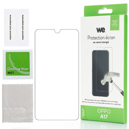 [WE009OPPOA17] ***WE verre trempé OPPO A17