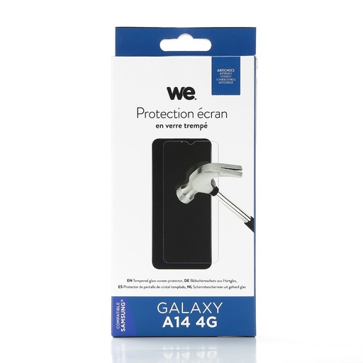 [WE009SAMA144G] WE verre trempé SAMSUNG A14 4G